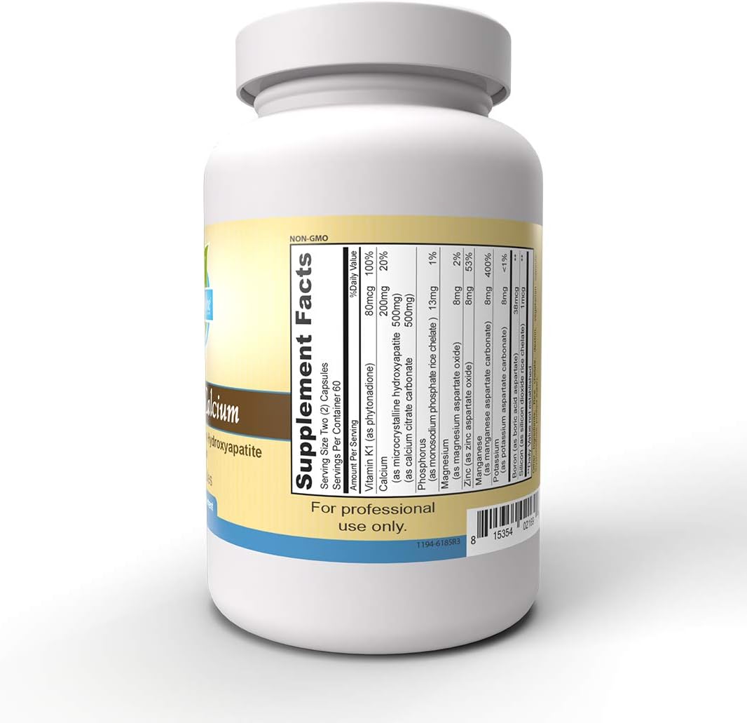 M.C.H.C. Calcium 120 Capsules - Promotes Healthy Bone Formation and Density - Priority One Vitamins