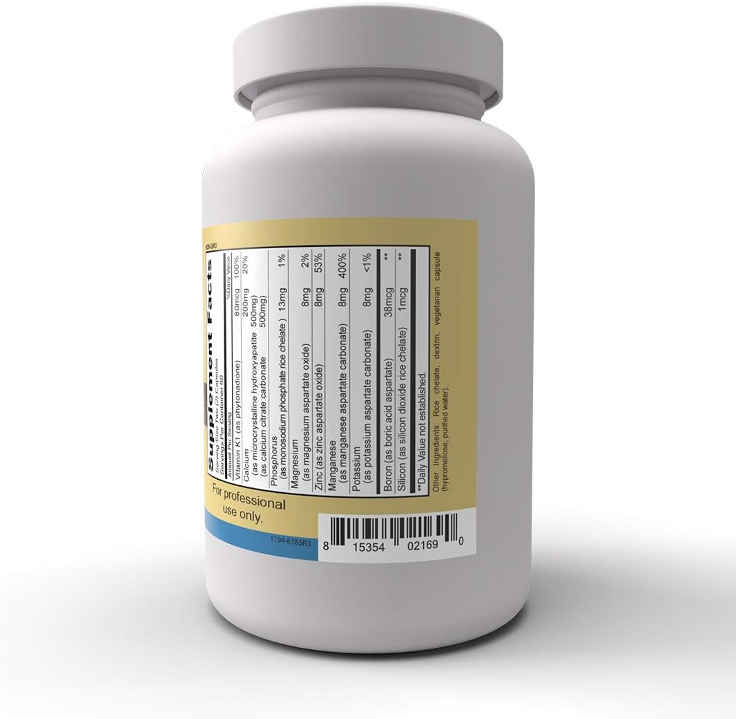 M.C.H.C. Calcium 120 Capsules - Promotes Healthy Bone Formation and Density - Priority One Vitamins