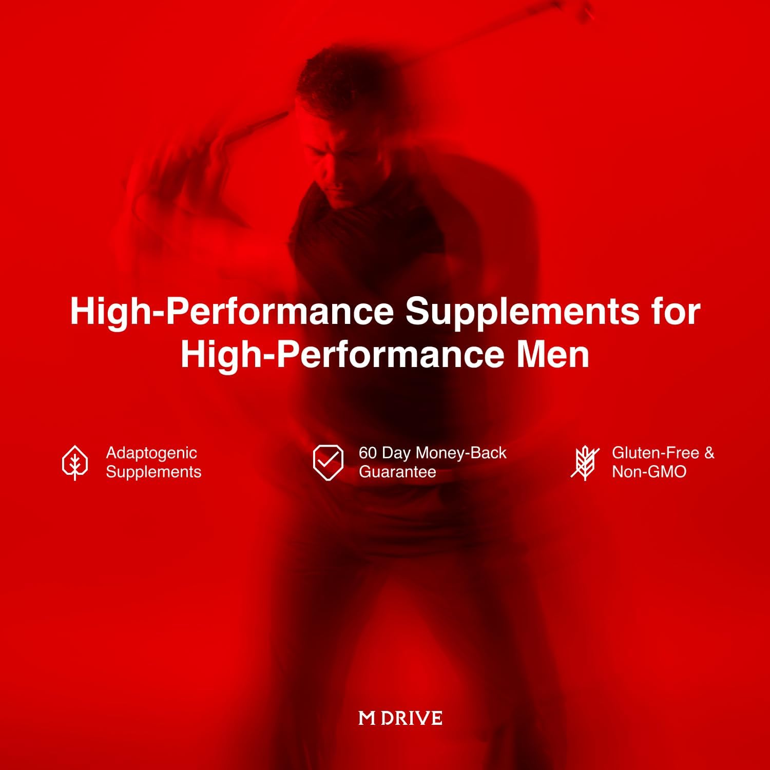 Mdrive Elite Test Booster for Men - Supports Immune Health, Energy, Recovery, and Lean Muscle with Ashwagandha and Fenugreek - 90 Capsules