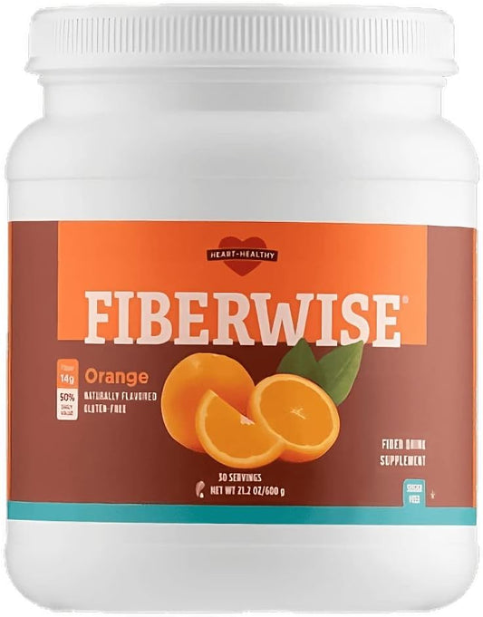 Meaneor Melaleuca FiberWise Heart Healthy Fiber Supplement - 30 Servings - Orange Flavor - 28.6 OZ (810g)