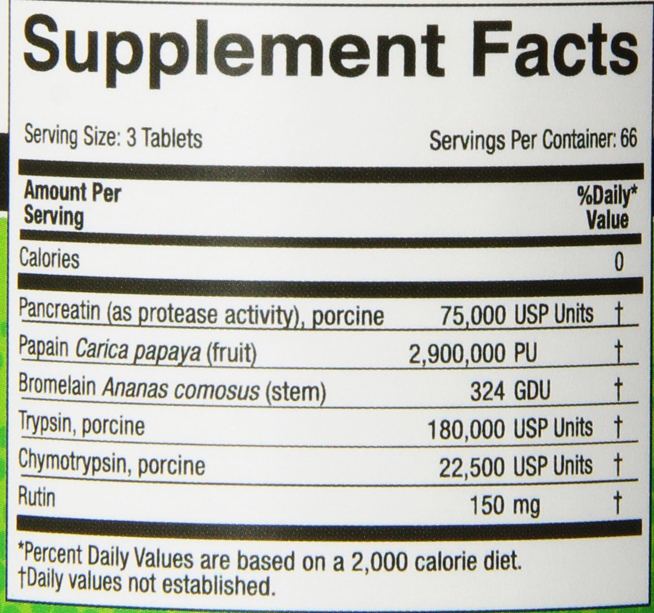 Medizym Systemic Enzyme Formula Tablets - 200 Count, Yellowish Green/Tan Color