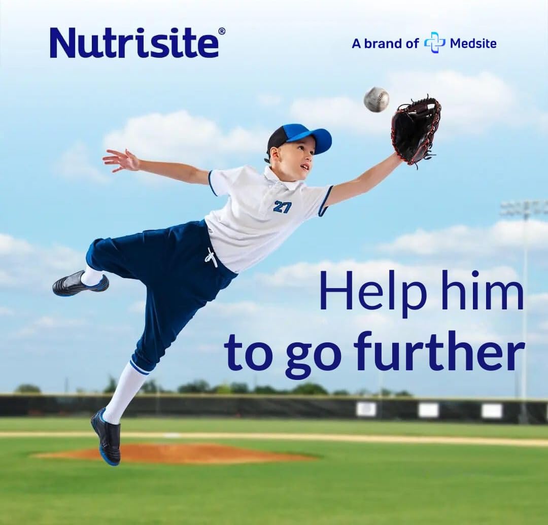 Medsite Nutrisite Nutrition Whey Isolate Protein Powder for Wound Healing and Surgery Recovery - Carb, Gluten, and Sacarose Free (9.7 Oz)