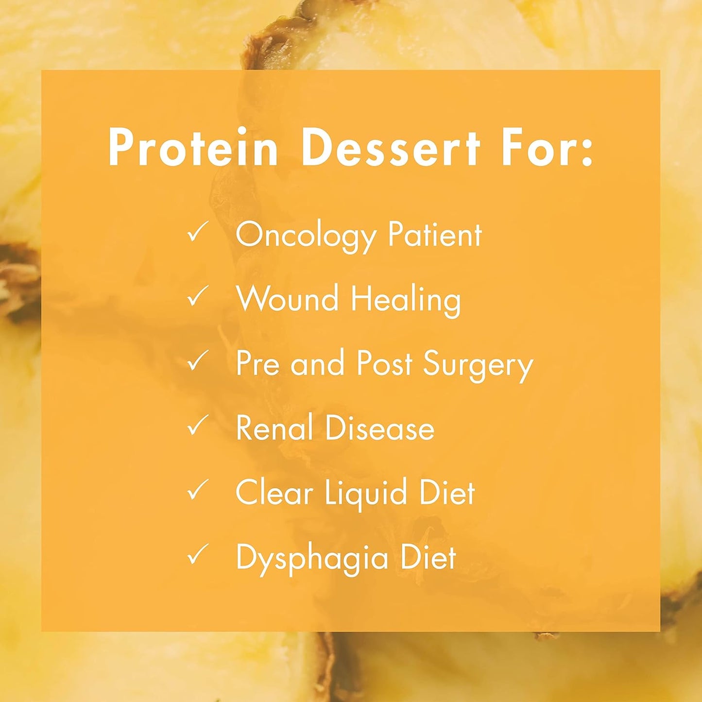 Medtrition ProSource Gelatein Plus Pineapple: High-Protein Gelatin Snack for Clear Liquid Diets, Swallowing Issues, Dialysis, Oncology, and Workouts. (12 Pack)