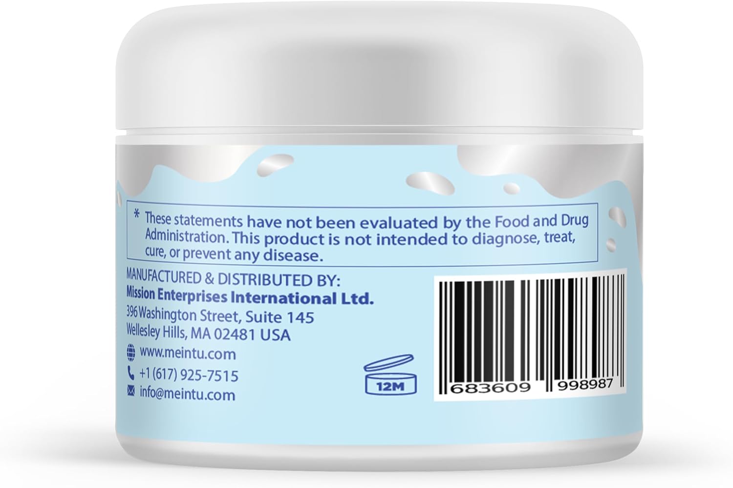 MEINTU Human™ Ultra-Pure Colloidal Silver Gel with Aloe Vera - 4 oz - 75 PPM Skin Solution for Adults, Kids, Pets