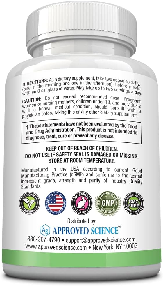 MemorySyl: Memory Boosting Supplement with Lion’s Mane and BioPerine - Enhance Focus, Concentration, and Cognitive Health - 60 Vegan Capsules