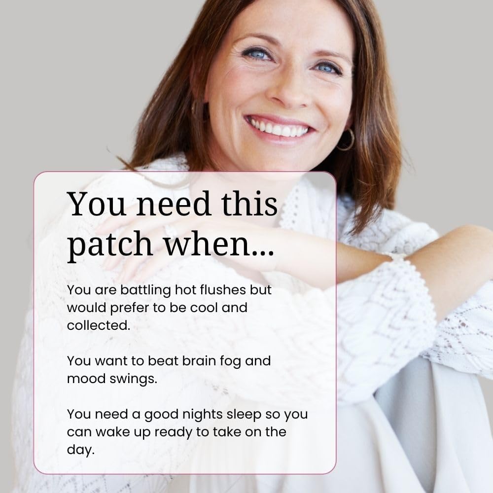 Menopause Patch Bundle for Hot Flashes & Metabolism Support with Gotu Kola & Black Cohosh