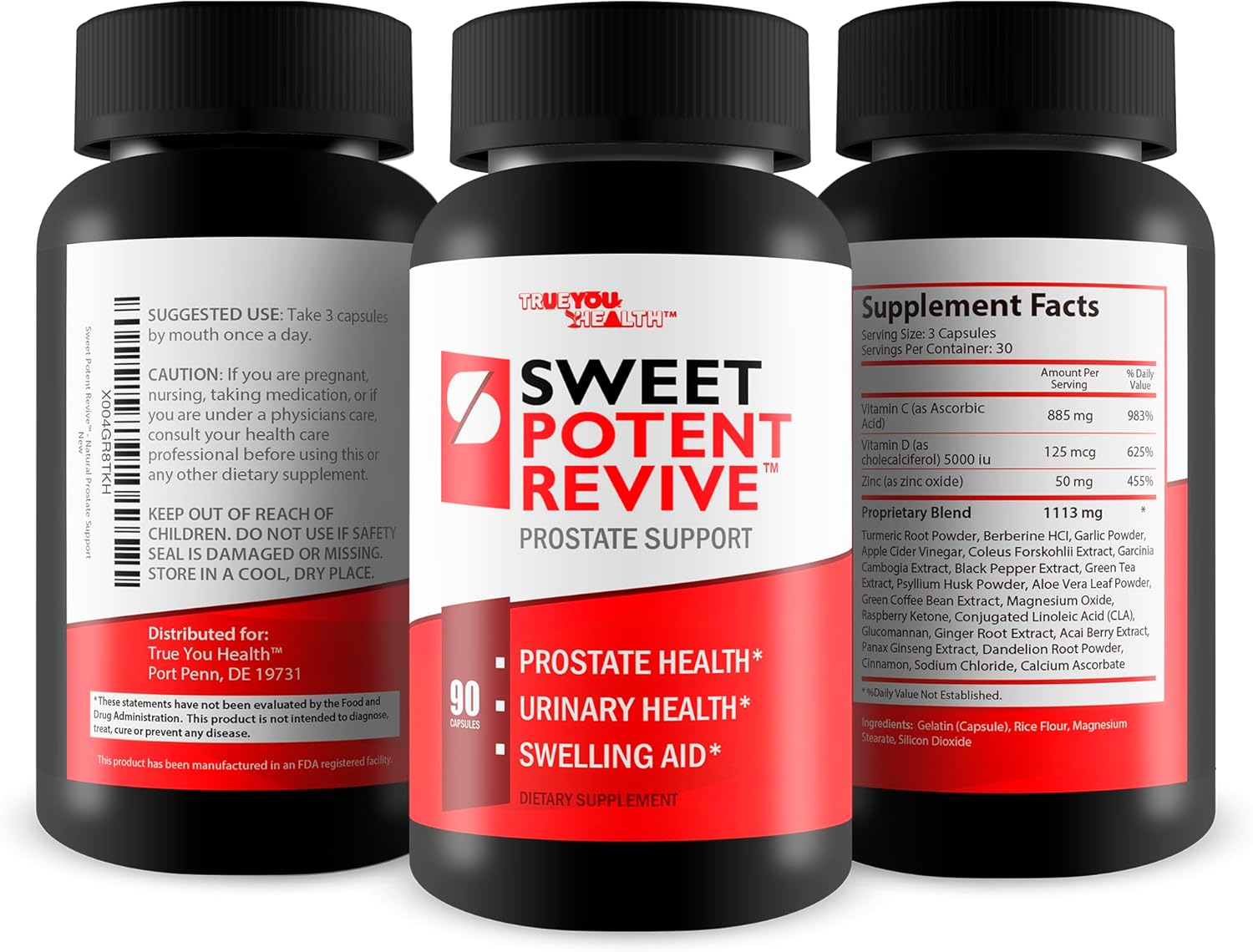 Men's Advanced Prostate Support Supplement - Potent Prostate Health Formula - Natural Prostate Pills for Men - Promotes Men's Prostate Health
