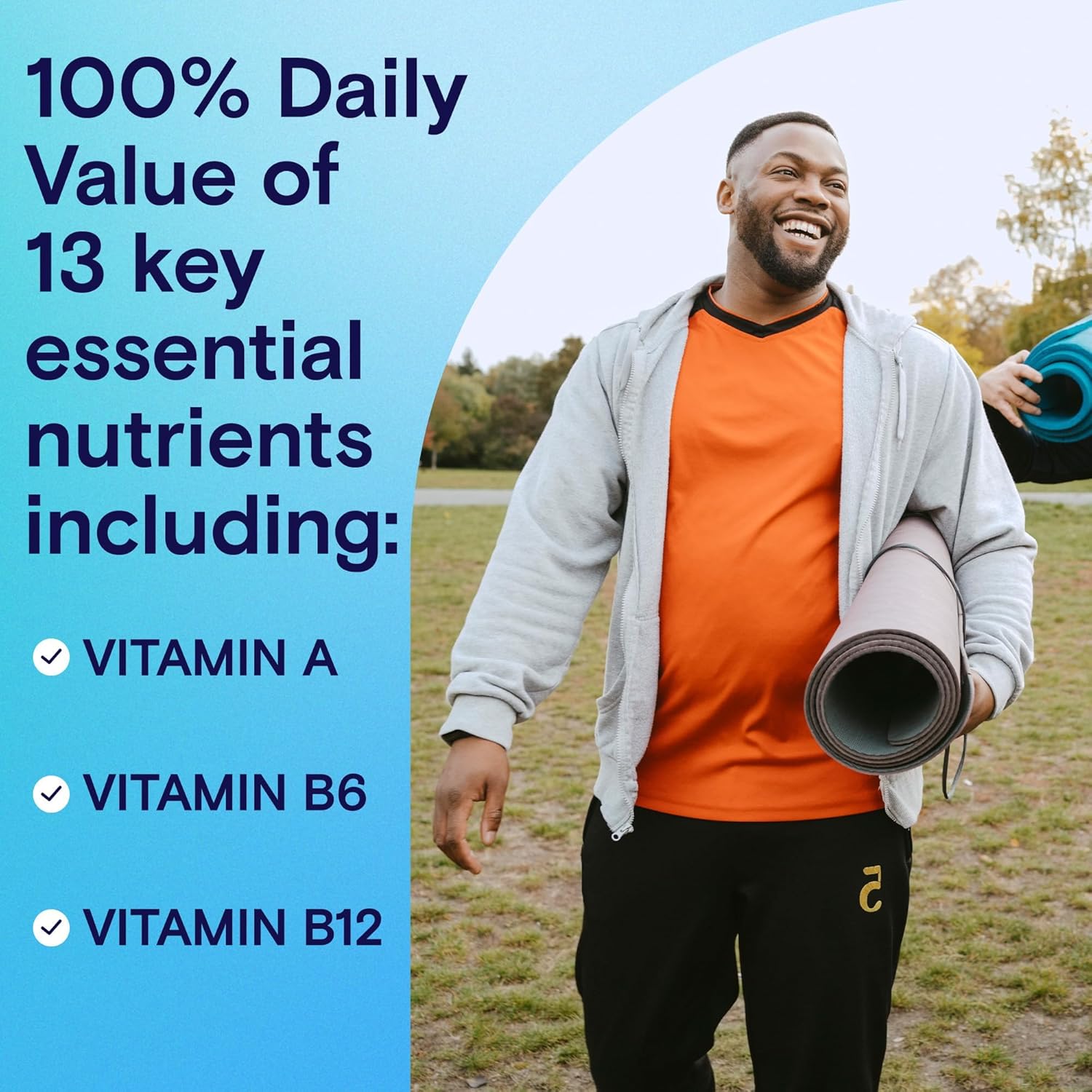 Men's Daily Essentials Multivitamin Tablet - Supports Muscle Function, Energy, & Immune Health - Vitamin B12, C, Zinc - 150 Count