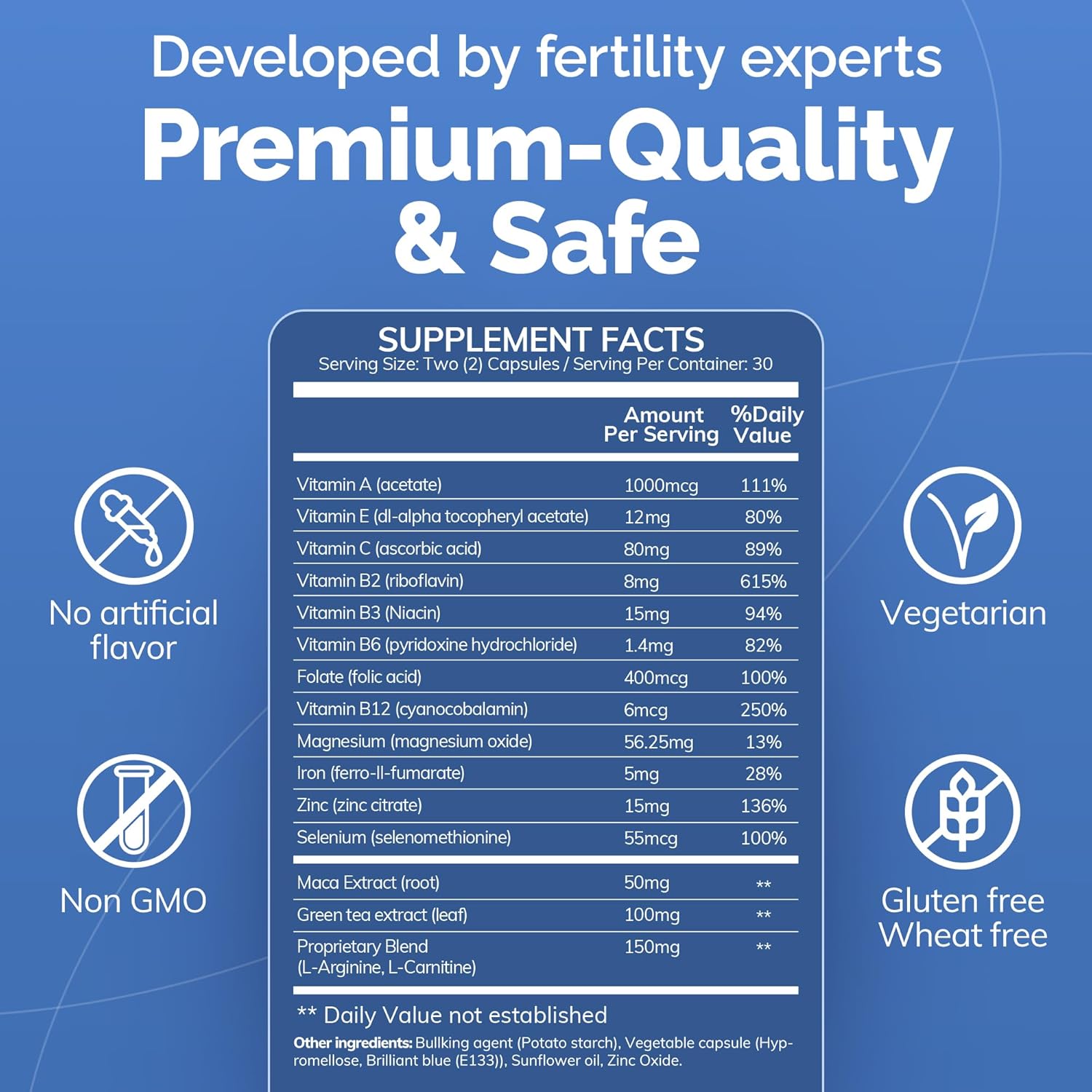 Mens Fertility Bundle: Conceive Plus Motility Supplement Capsules (60 Count)