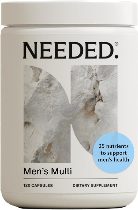 Men's Fertility Multivitamin with 25 Essential Nutrients - Vitamin D3, B12, Selenium - 30 Day Supply