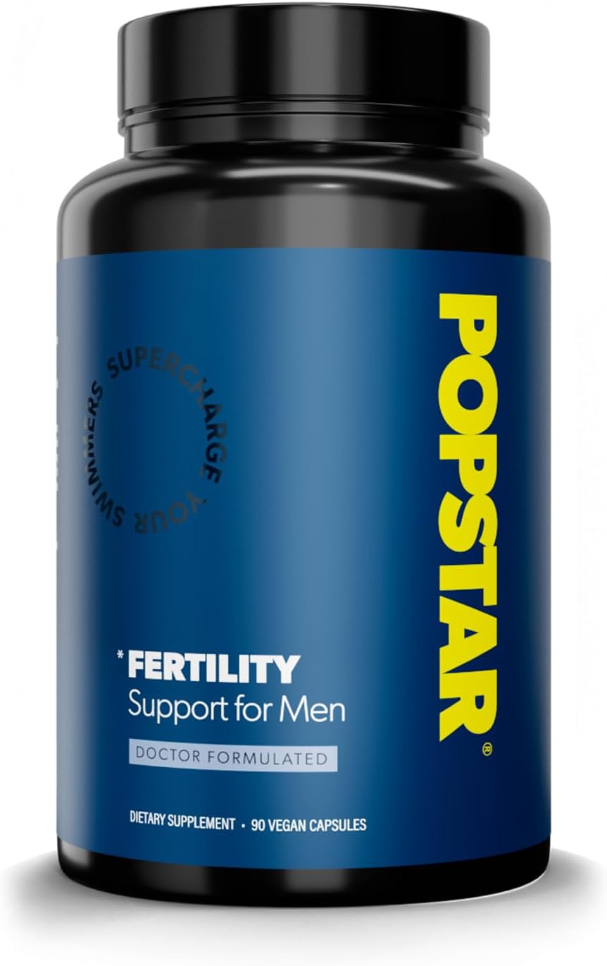 Men's Fertility Supplement - Doctor Formulated in USA - Prenatal Vitamins for Men - Male Fertility Booster - 90 Vegan Capsules
