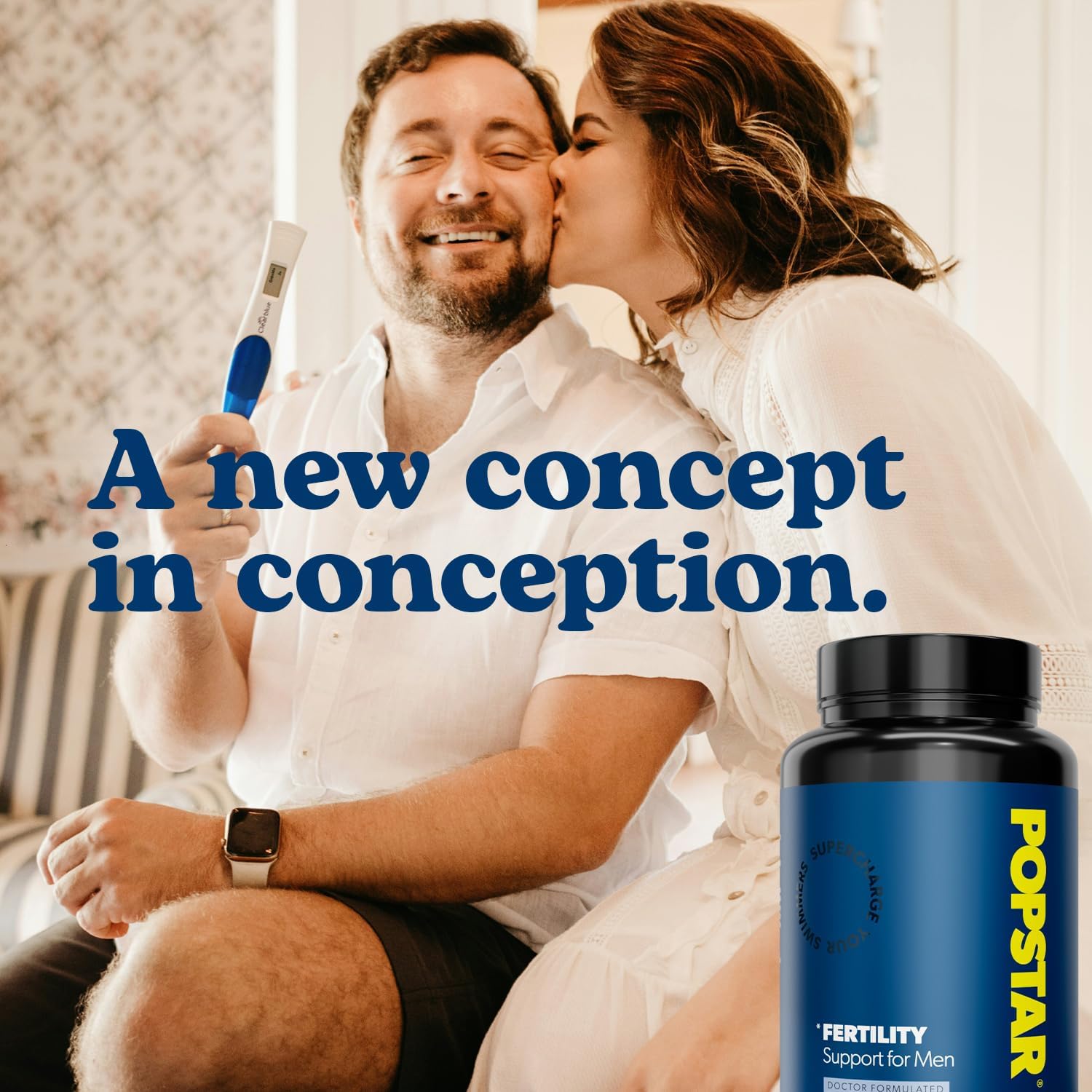 Men's Fertility Supplement - Doctor Formulated in USA - Prenatal Vitamins for Men - Male Fertility Booster - 90 Vegan Capsules