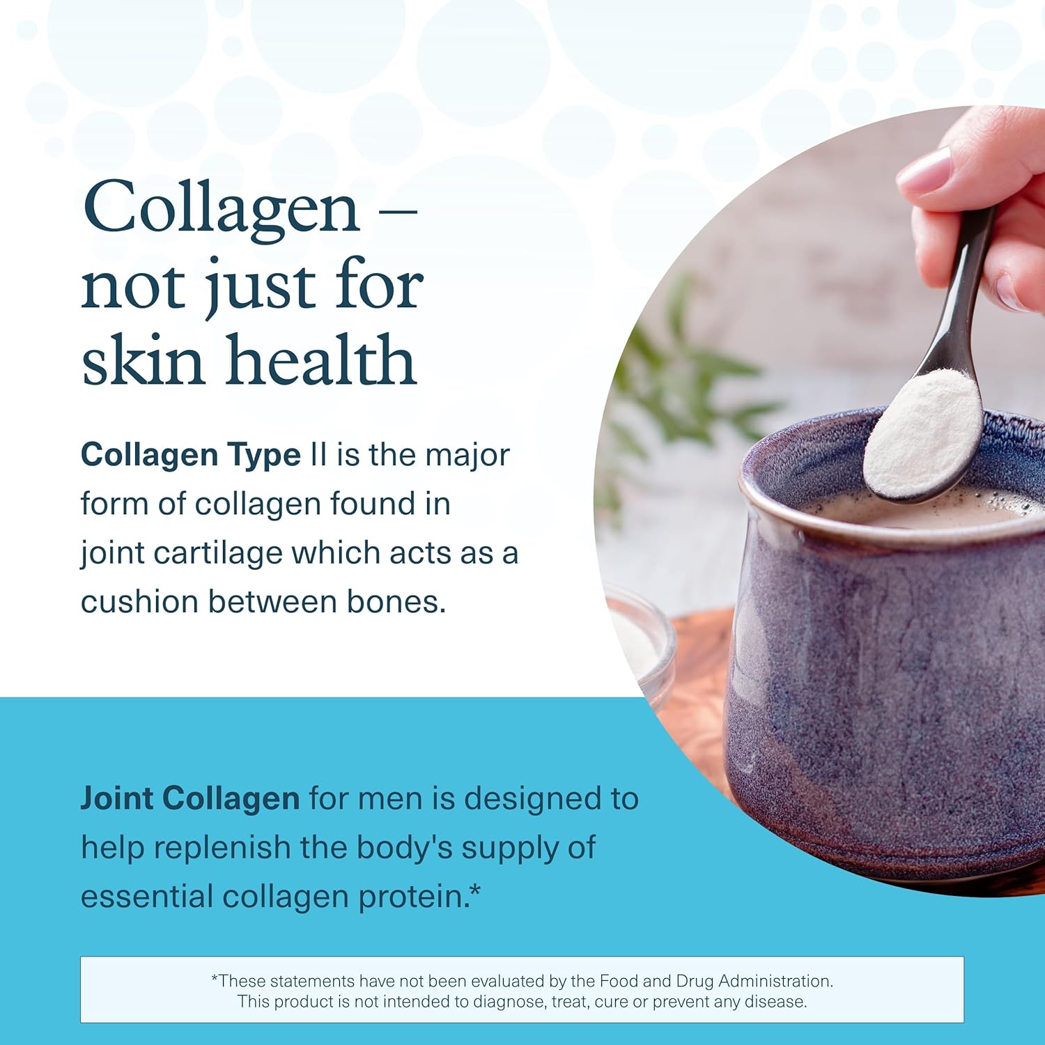 Men's Joint Collagen Supplement with 18 Amino Acids, Boswellia Extract, Ginger & Black Pepper - Supports Joint Health - Dairy, Soy, Gluten Free - 120 Tablets