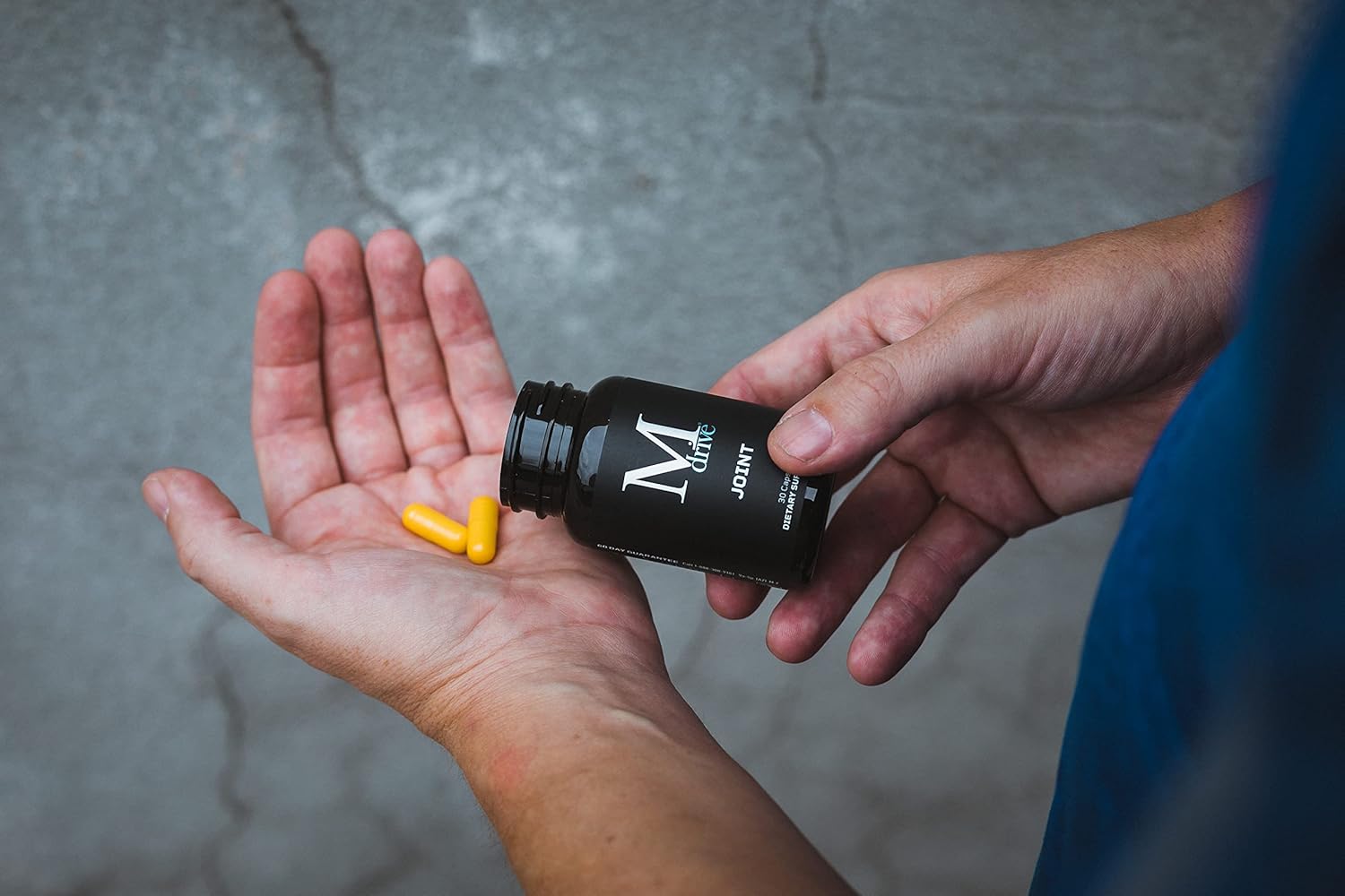Men's Joint Support Supplement - Promotes Healthy Joint Function, Flexibility, & Mobility - With UC-II Collagen, Turmeric Curcumin, & Hyaluronic Acid - 30ct