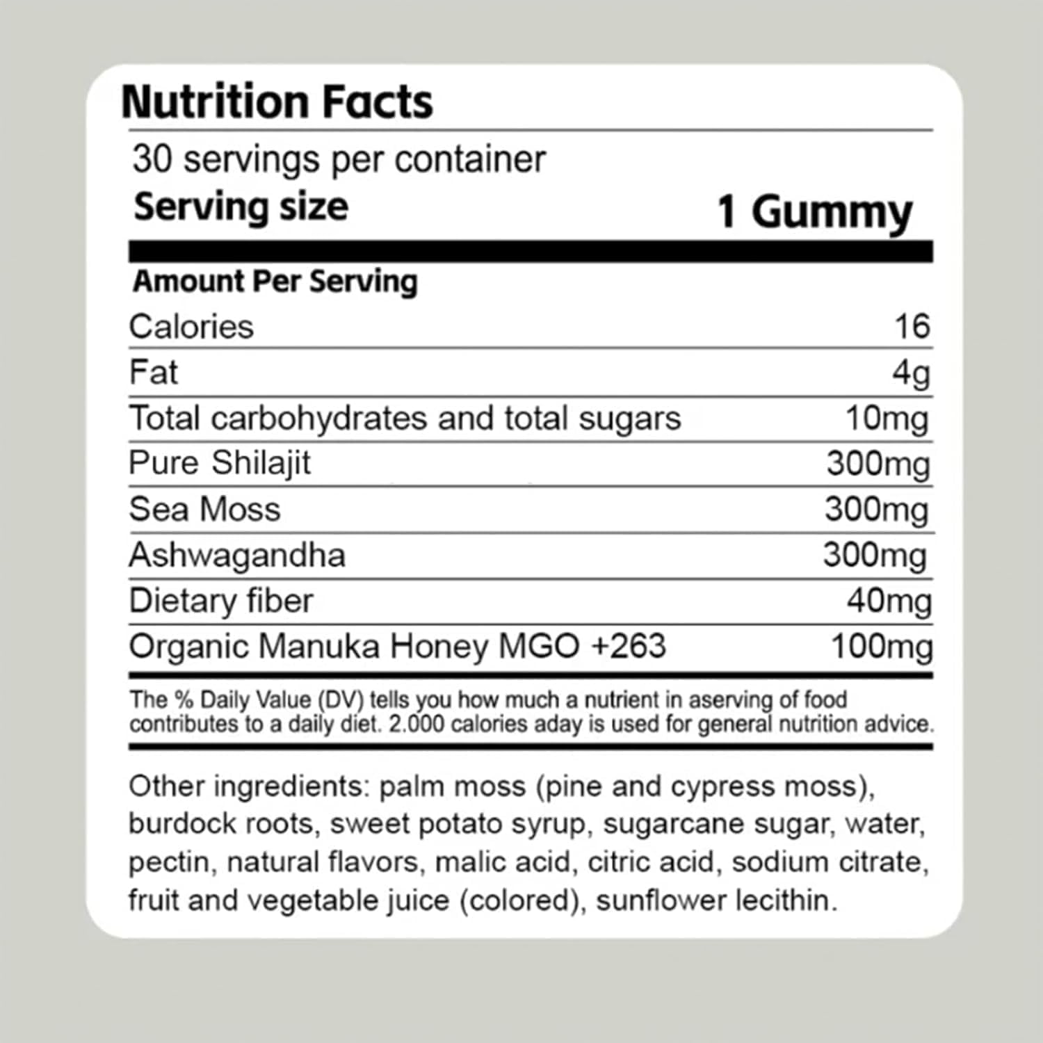 Men's Natural Energy Support with JTEVEweu Cured 3 in 1 Gummies