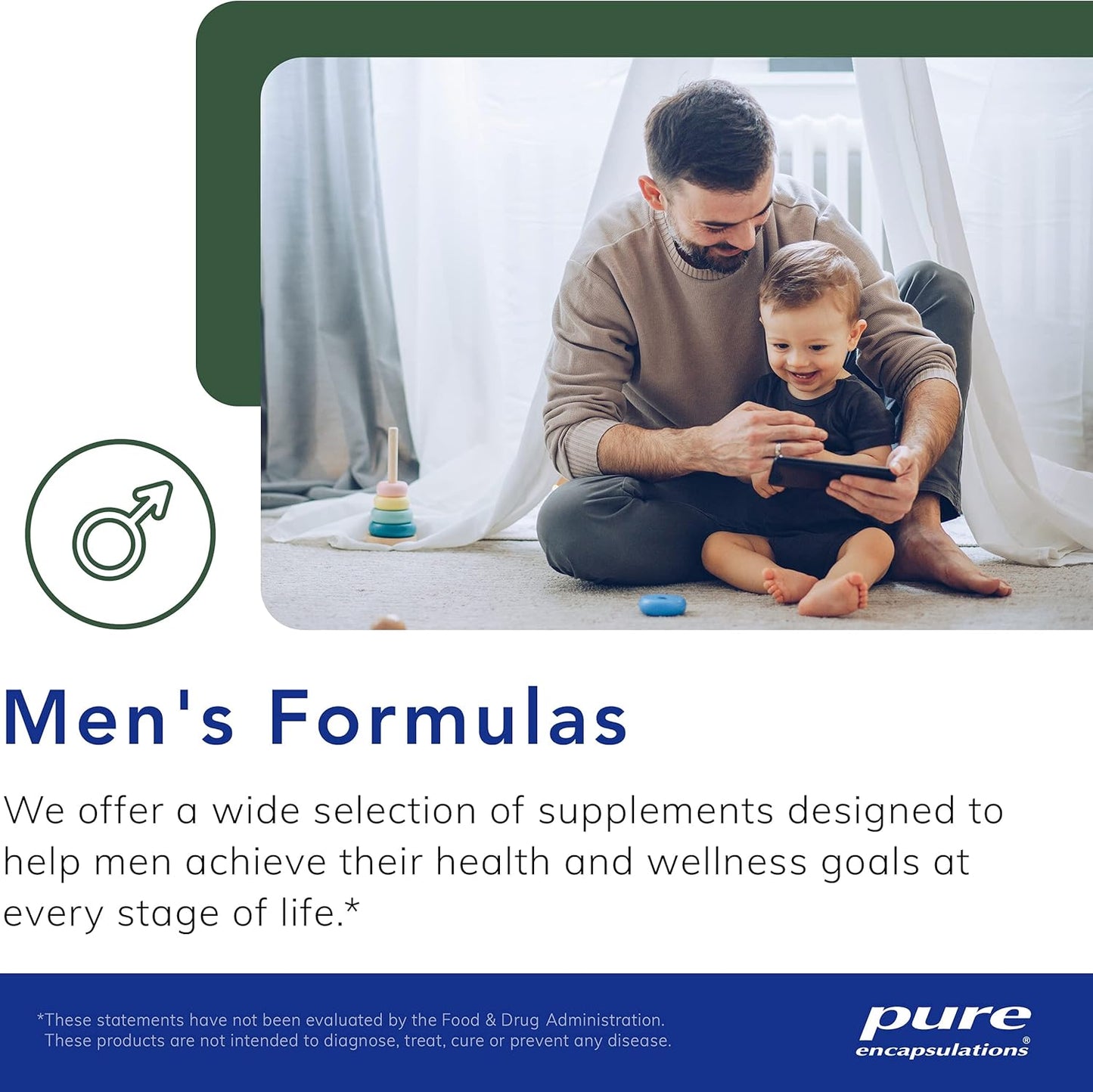 Men's Nutrients Multivitamin Mineral Supplement for Energy, Endurance & Stamina - 360 Capsules - Vitamin D, Vitamin C, Trace Minerals - Men Over 40
