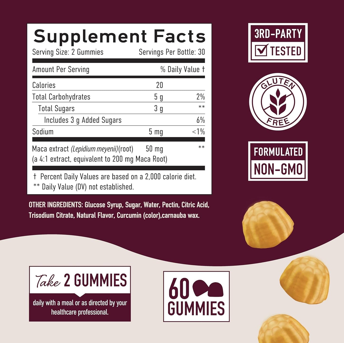 Men's Testosterone Support Bundle: Maca Root Gummies & 300mg DIM Supplement - Boost Performance and Vitality with Maca Gummies and DIM Complex
