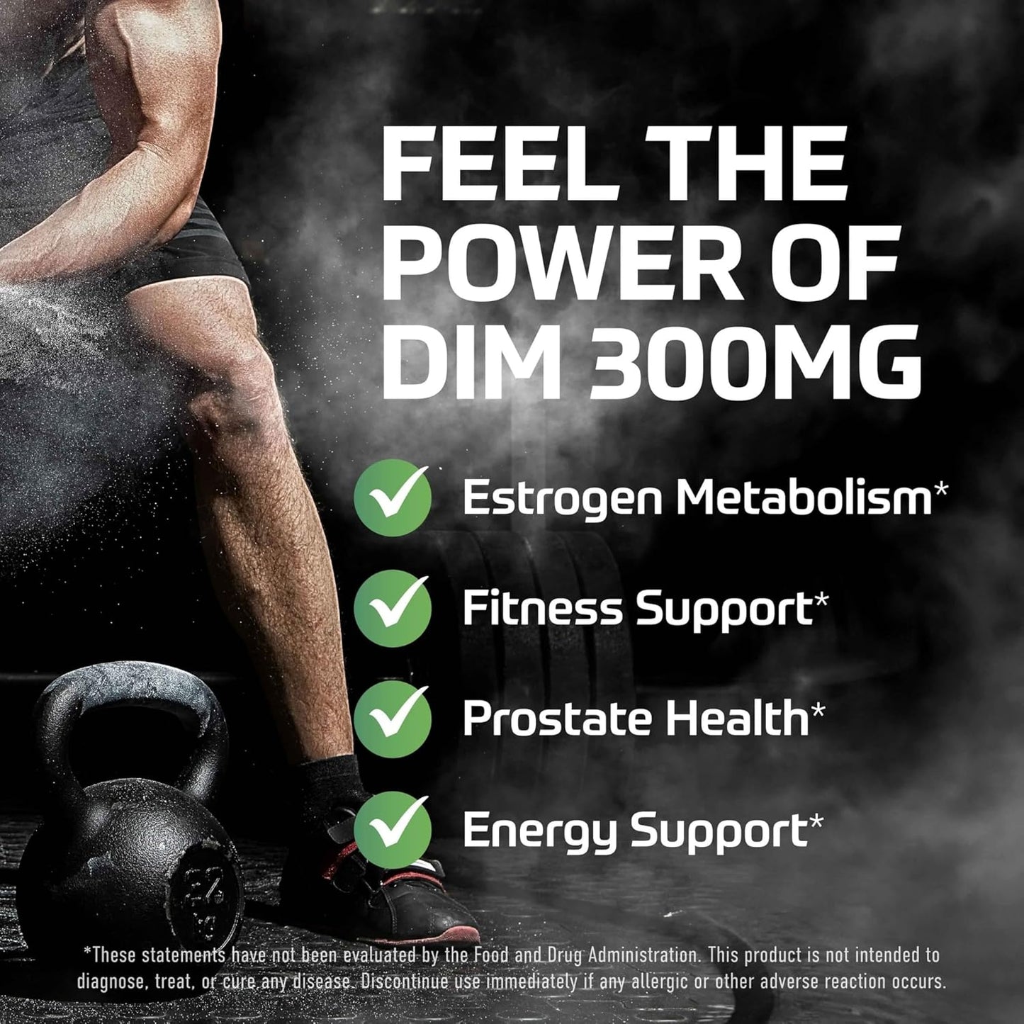 Men's Testosterone Support Bundle: Maca Root Gummies & 300mg DIM Supplement - Boost Performance and Vitality with Maca Gummies and DIM Complex