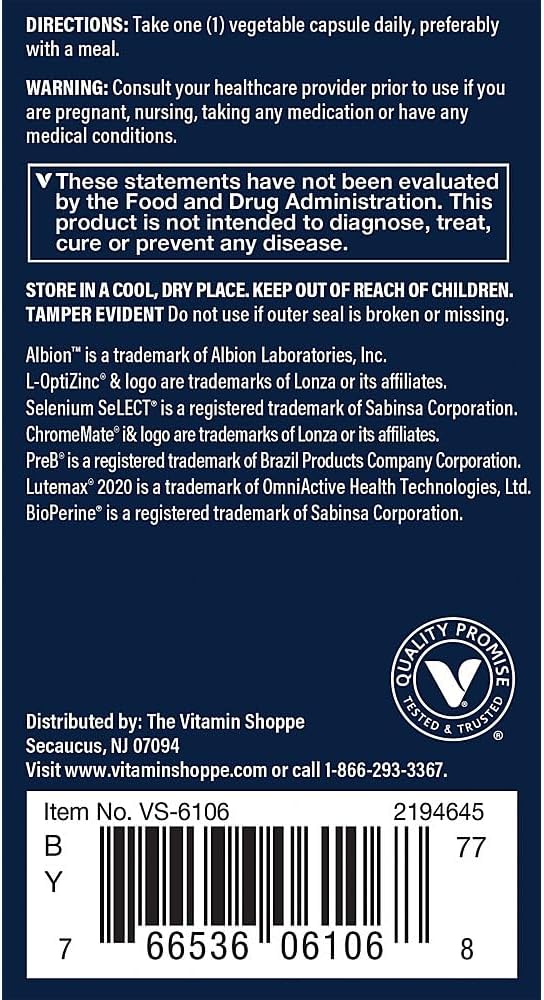 Men's Vthrive Once-Daily Bioactive Multivitamin - 60 Vegetarian Capsules