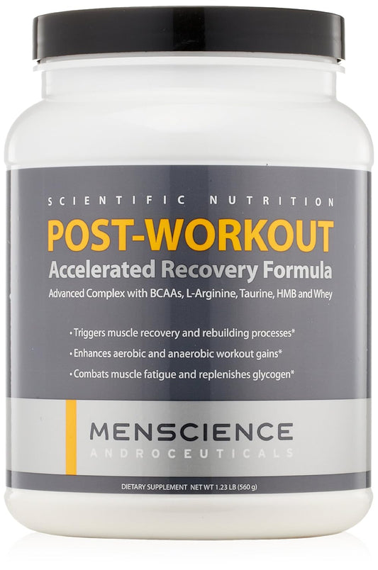 MenScience Post-Workout Muscle Recovery Formula, 1.23 lb - Accelerate Recovery & Build Muscle Faster