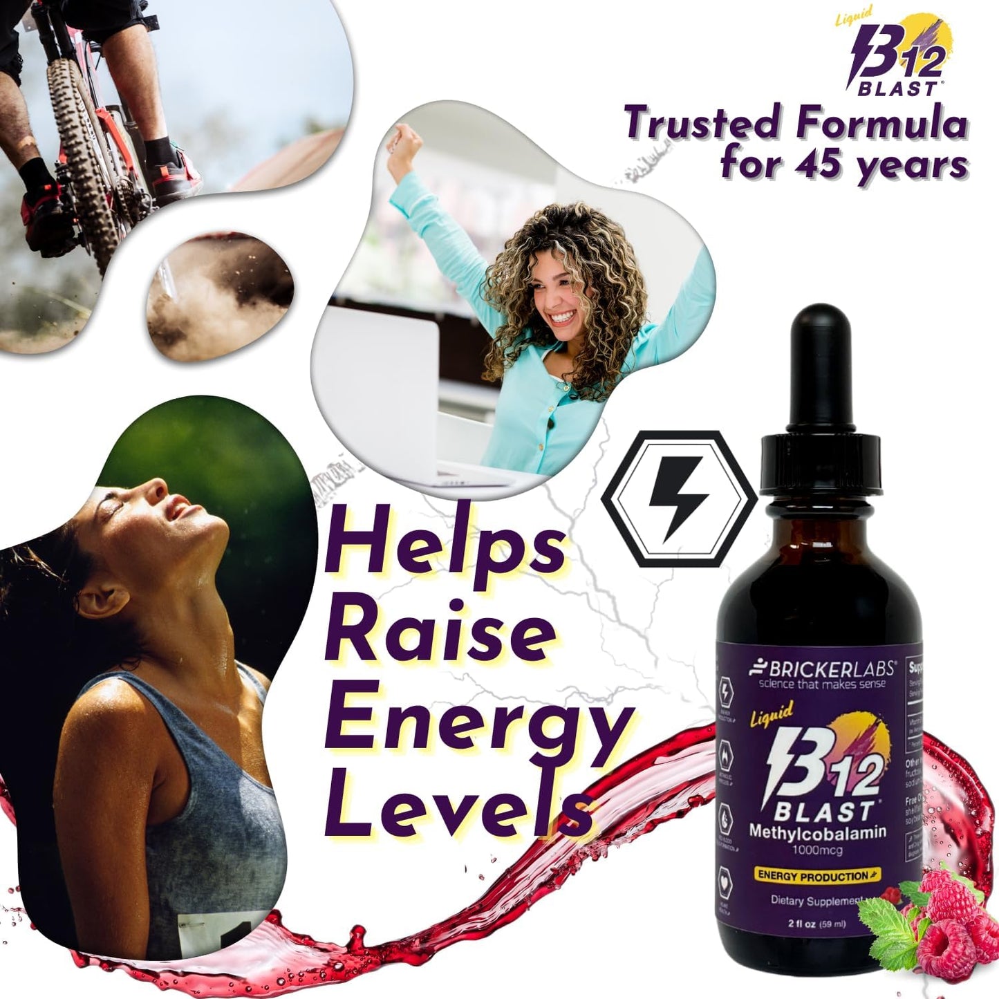 MetaboBoost Duo: 7-Keto DHEA Fat-Burning Support & B12 Blast Energy Vitamins