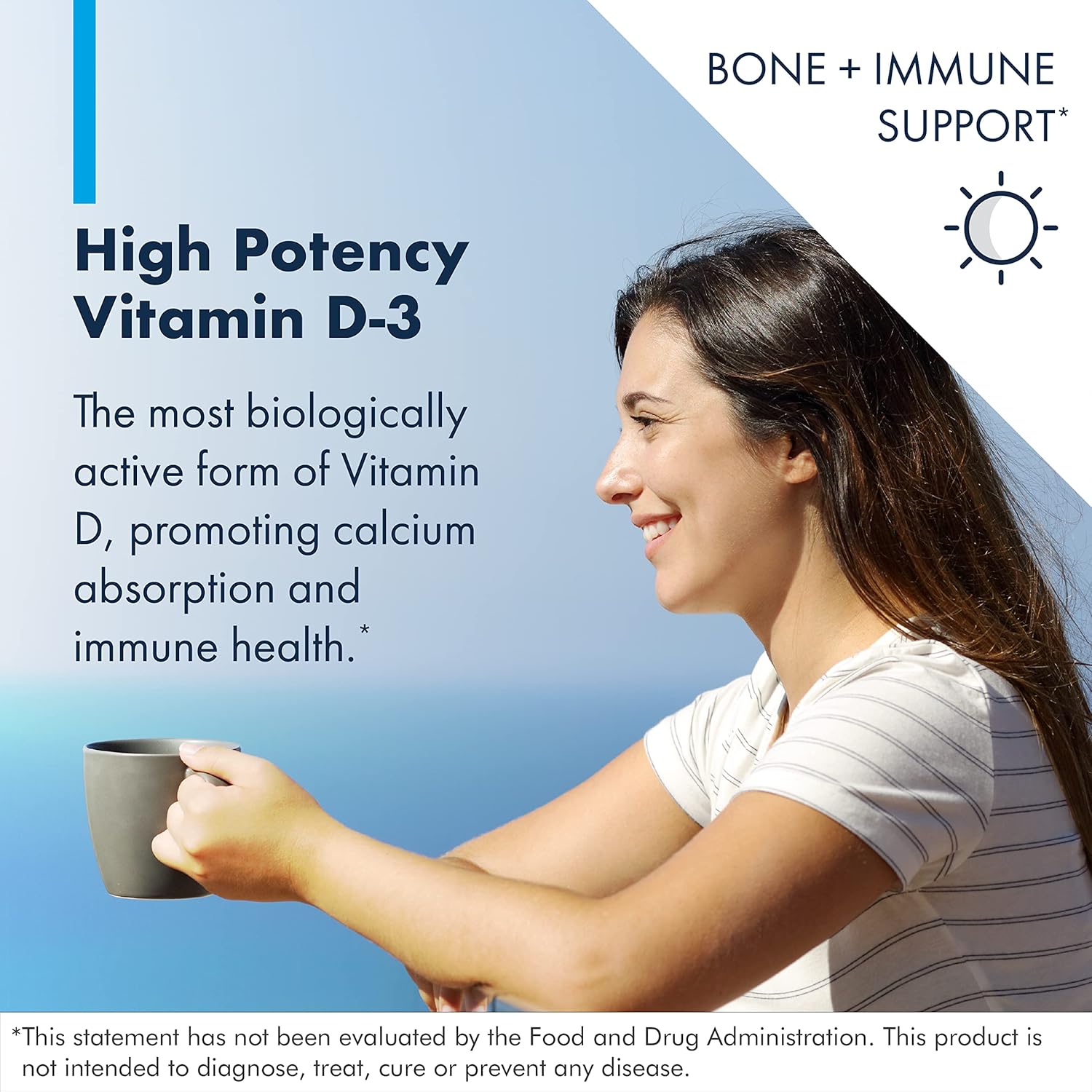 Metabolic Maintenance Brain Cell + Vitamin D3 25,000 IU (60 Caps) - Citicoline, DMAE, Ginkgo & More for Memory & Focus, Potent Vitamin D with K2 for Bone Health & Density