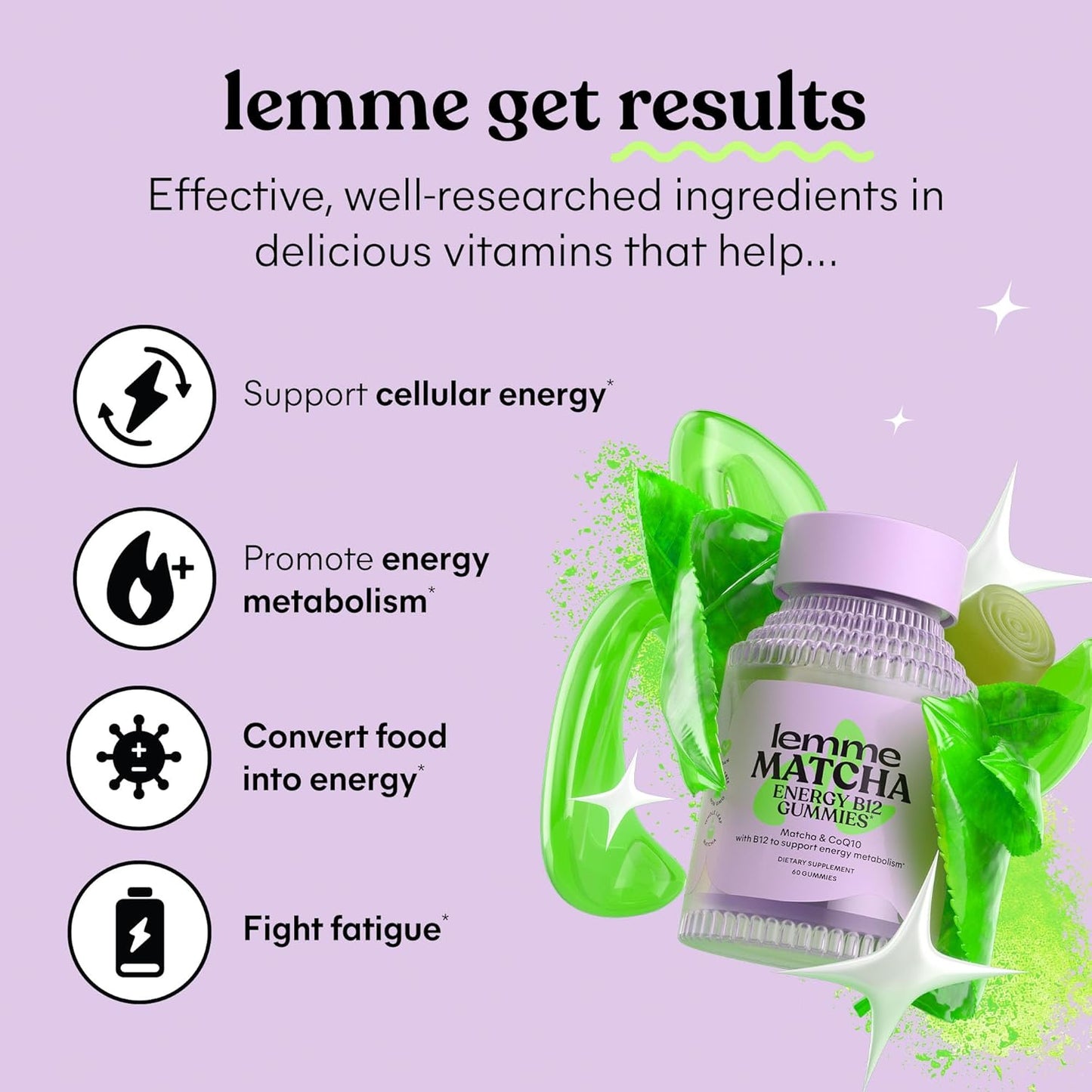 Metabolism Boost, Bloating Relief & Energy Bundle - Vegan Capsules & Gummies - 60 ct. ea
