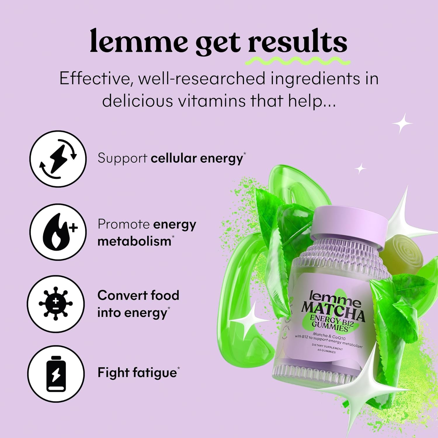 Metabolism Boost, Bloating Relief & Energy Bundle - Vegan Capsules & Gummies - 60 ct. ea
