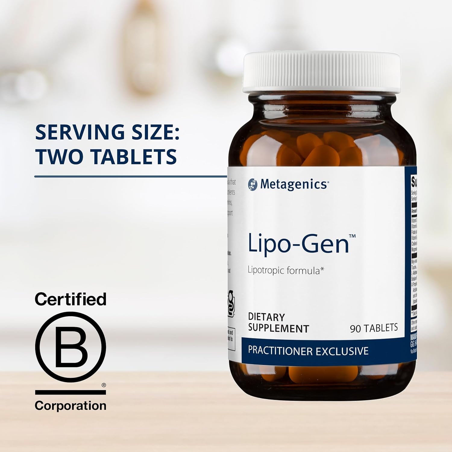 Metagenics Bundle: Lipo-Gen & Estrovera - Liver & Gallbladder Support with Menopause Relief - 90 Tablets Lipo-Gen, 30 Tablets Estrovera