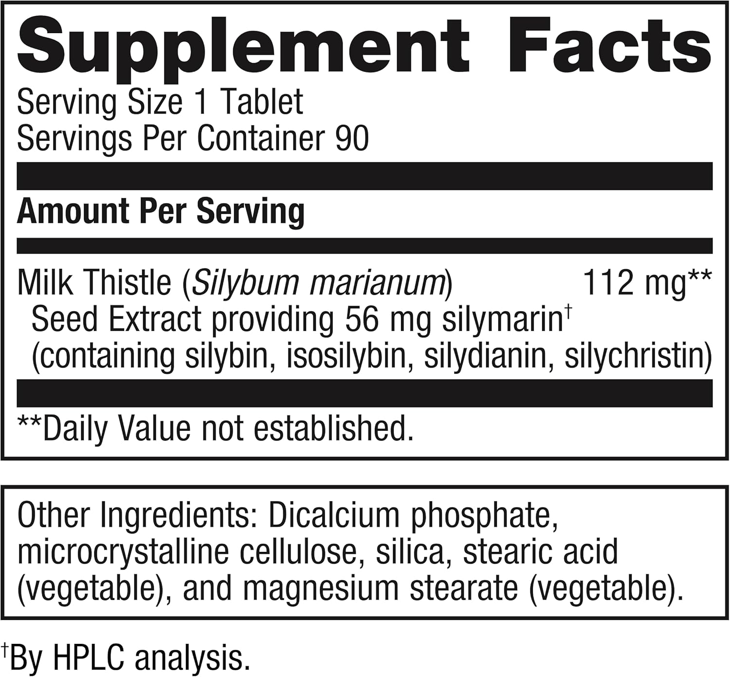 Metagenics Milk Thistle Extract - Liver Health Support with Milk Thistle Seed Extract - Antioxidants Supplement for Liver Maintenance - Non-GMO, Gluten-Free & Vegetarian - 90 Tablets