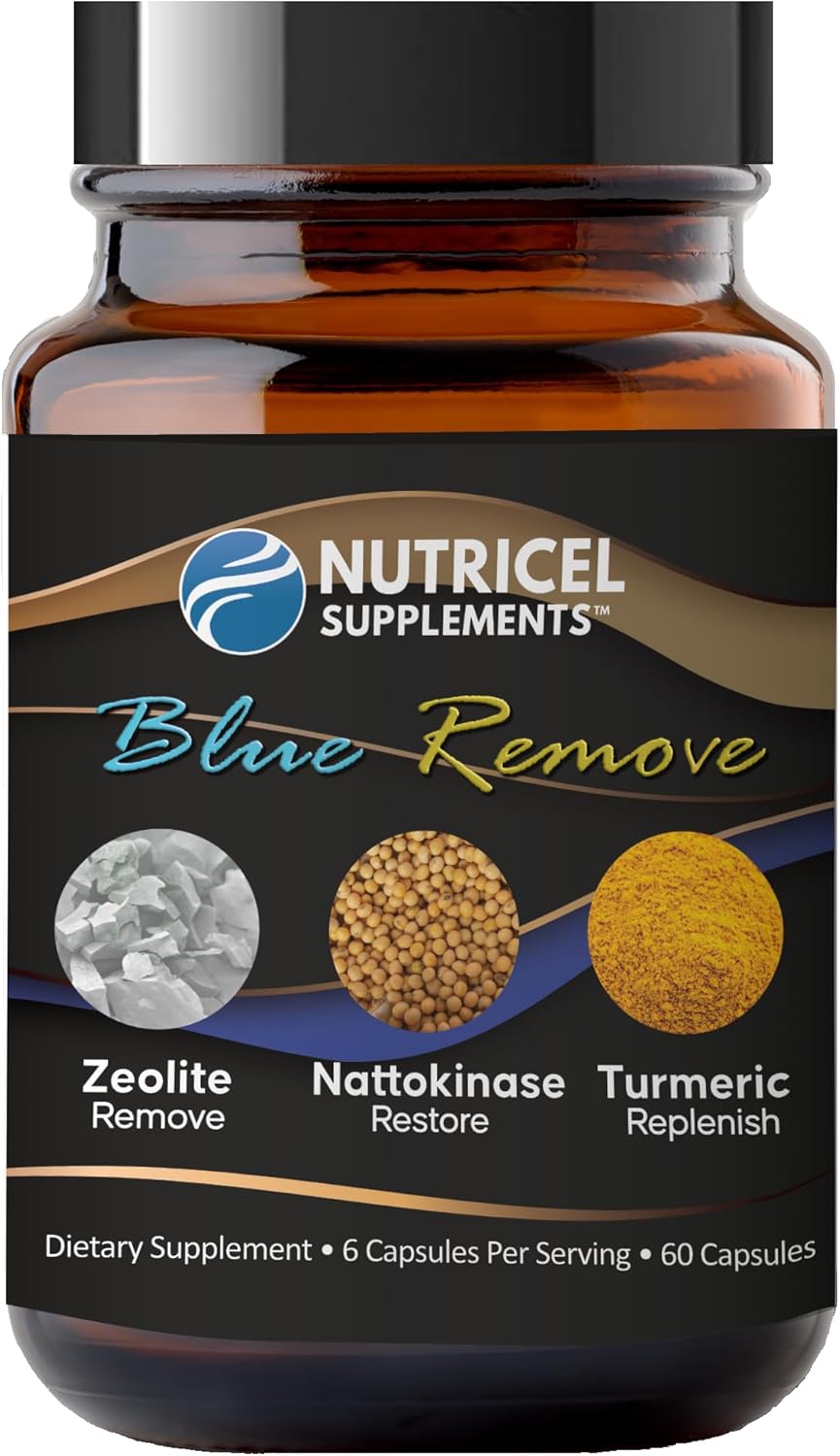 Methylene Blue Capsules with Zeolite, Nattokinase, Turmeric, Bromelain, and NAC - Dr. McCullough Inspired Cleansing Formula