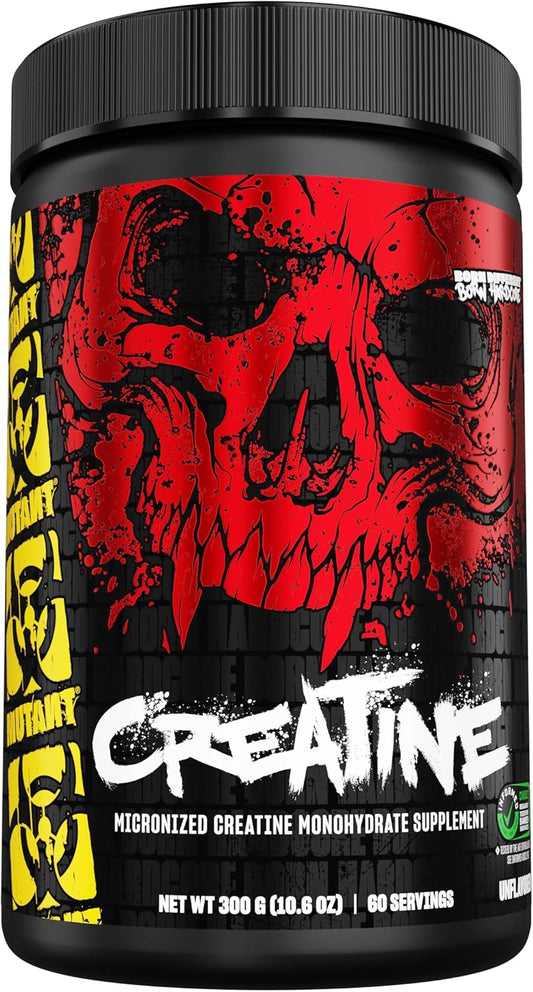 Micronized Creatine Monohydrate Powder for High-Intensity Performance - 60 Servings - 300g Unflavored Supplement