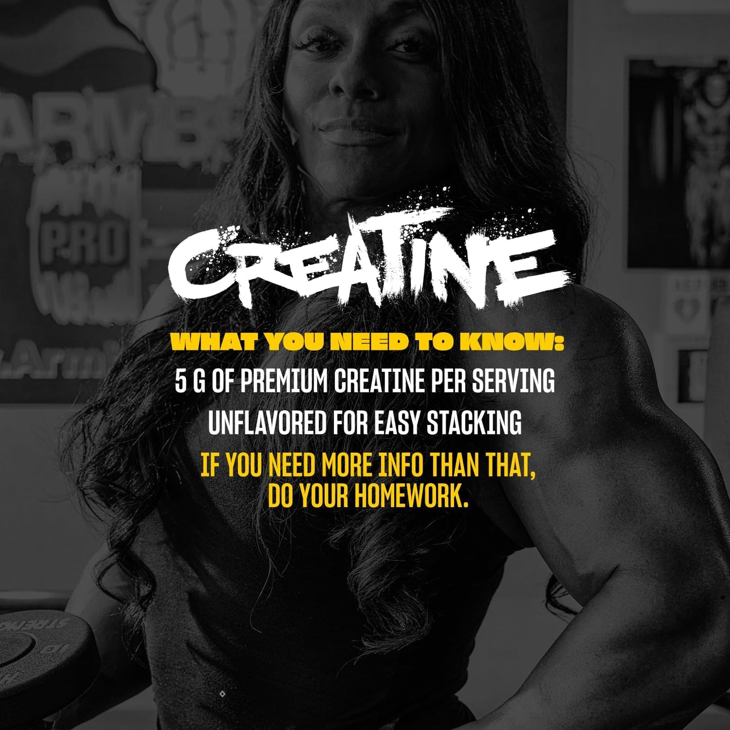 Micronized Creatine Monohydrate Powder for High-Intensity Performance - 60 Servings - 300g Unflavored Supplement