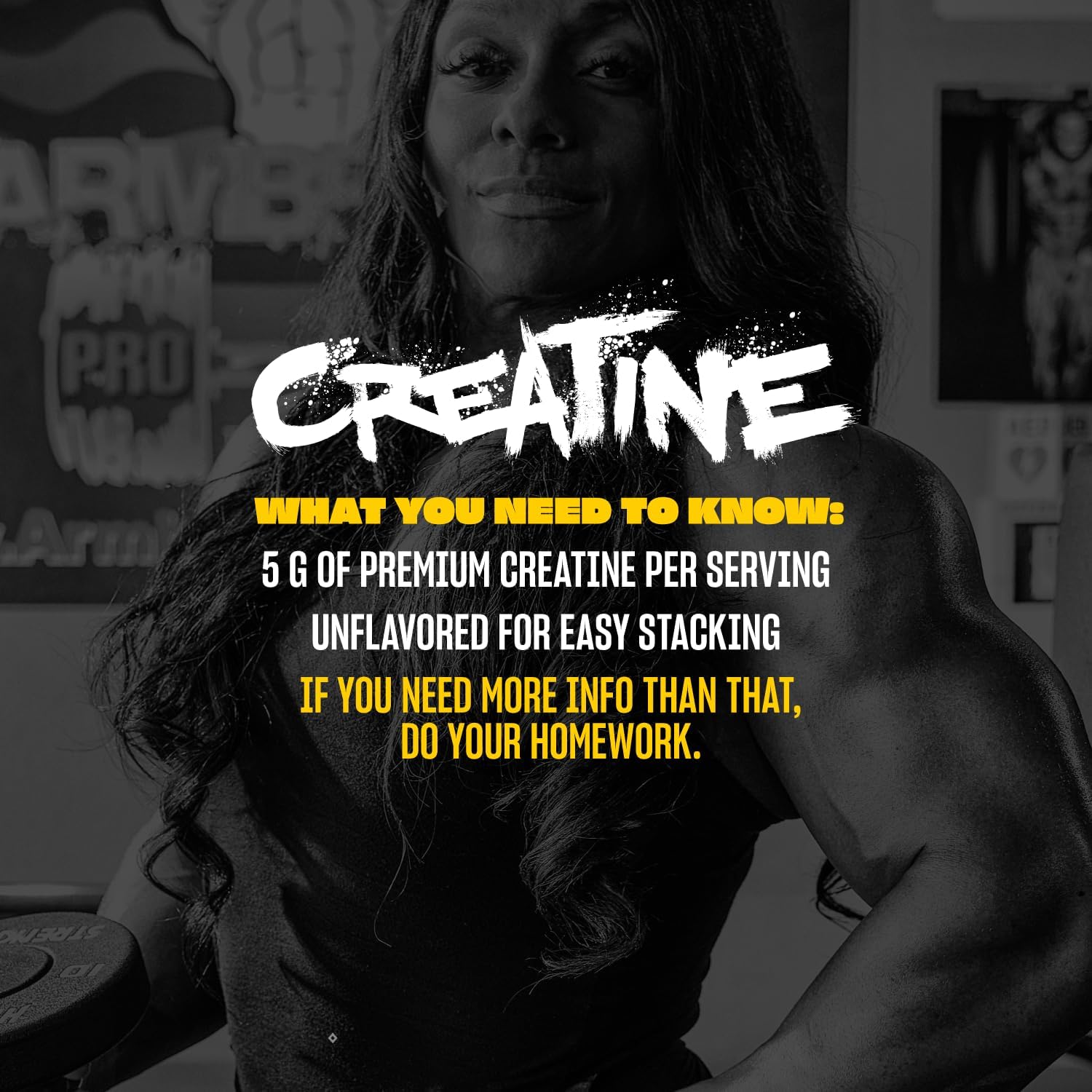 Micronized Creatine Monohydrate Powder for High-Intensity Performance - 60 Servings - 300g Unflavored Supplement