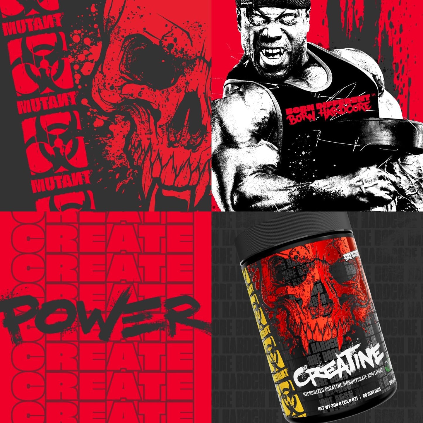 Micronized Creatine Monohydrate Powder for High-Intensity Performance - 60 Servings - 300g Unflavored Supplement