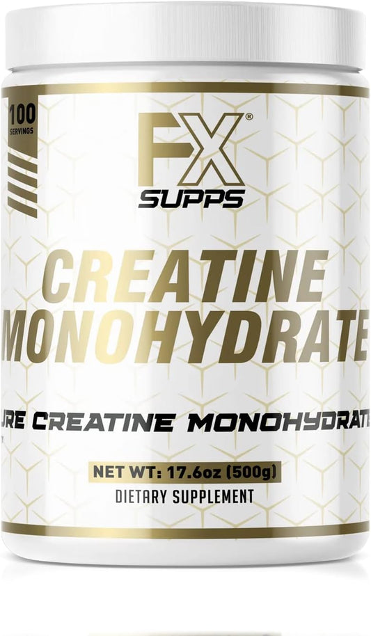 Micronized Creatine Monohydrate Powder for Muscle Gains and Recovery - Keto-Friendly and Fast-Absorbing Formula