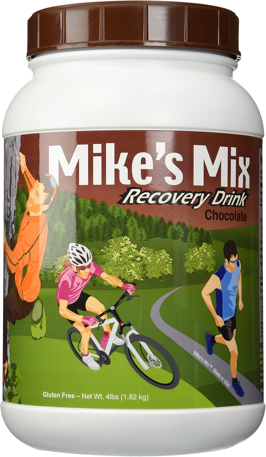 Mike's Mix Recovery Drink - Chocolate Flavor, 4lb Container (26 Servings)