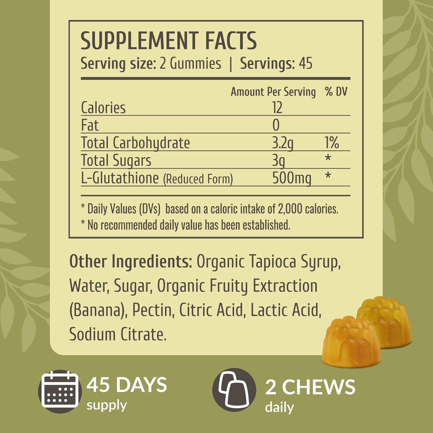 Milk Thistle Extract and Glutathione Gummies Bundle - Vegan, Non-GMO, Alcohol-Free - 2 Pack