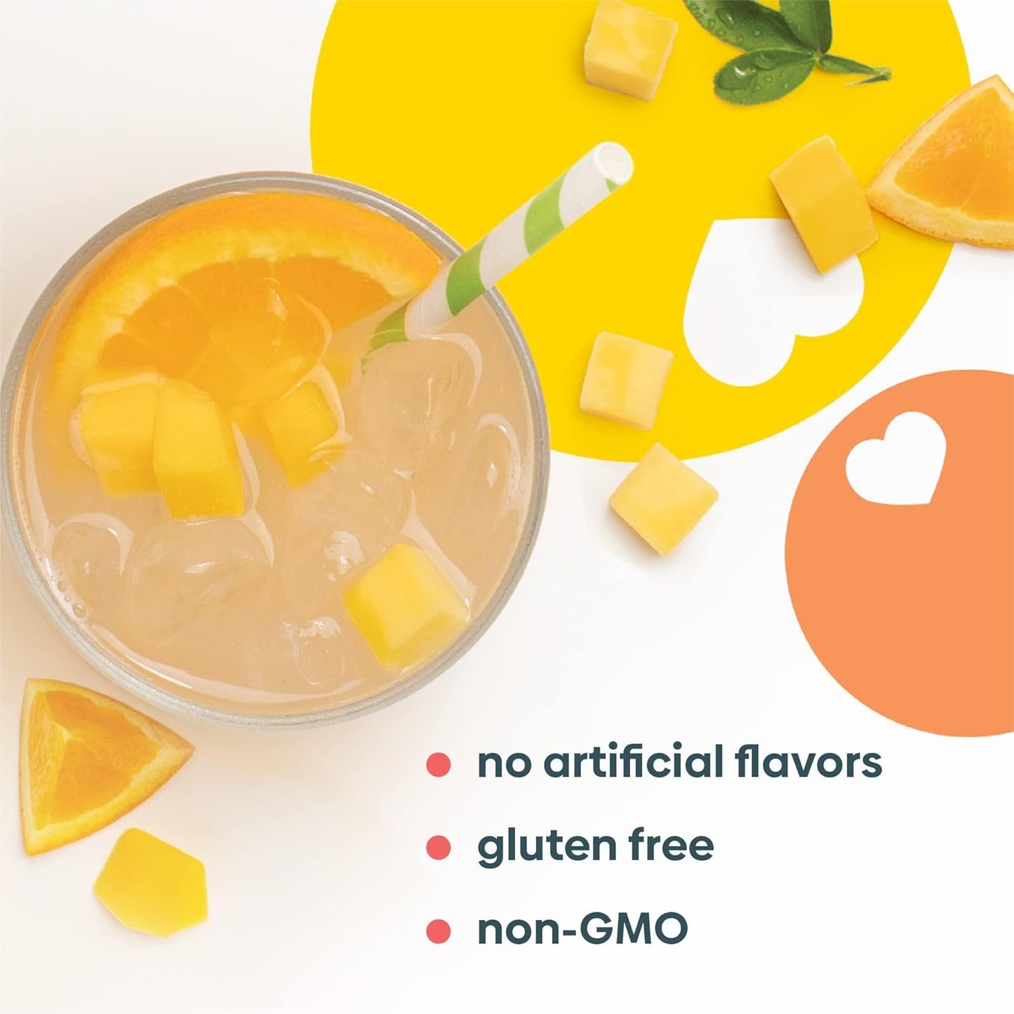 Milkflow Immune Support Breastfeeding Drink Mix with Fenugreek - Orange Mango Flavor - 16 Packets - Boost Breast Milk Supply