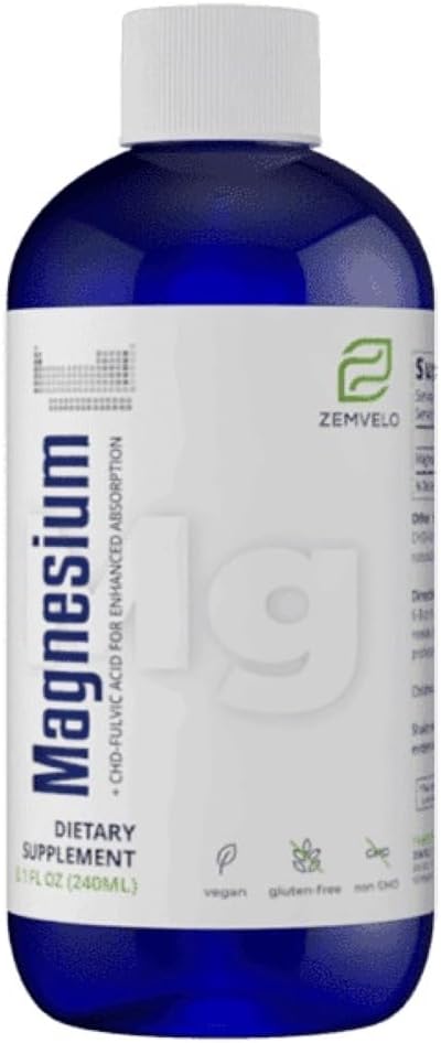 Mineralife Liquid Ionic Magnesium Supplement | 96 Day Supply | Longevity, Wellness, Mood, Sleep, Muscle Support
