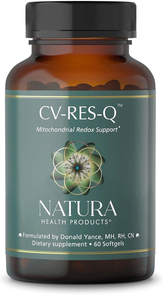 Mitochondrial Redox Support Supplement with Resveratrol, Hawthorn, and Alpha Lipoic Acid - 60 Capsules
