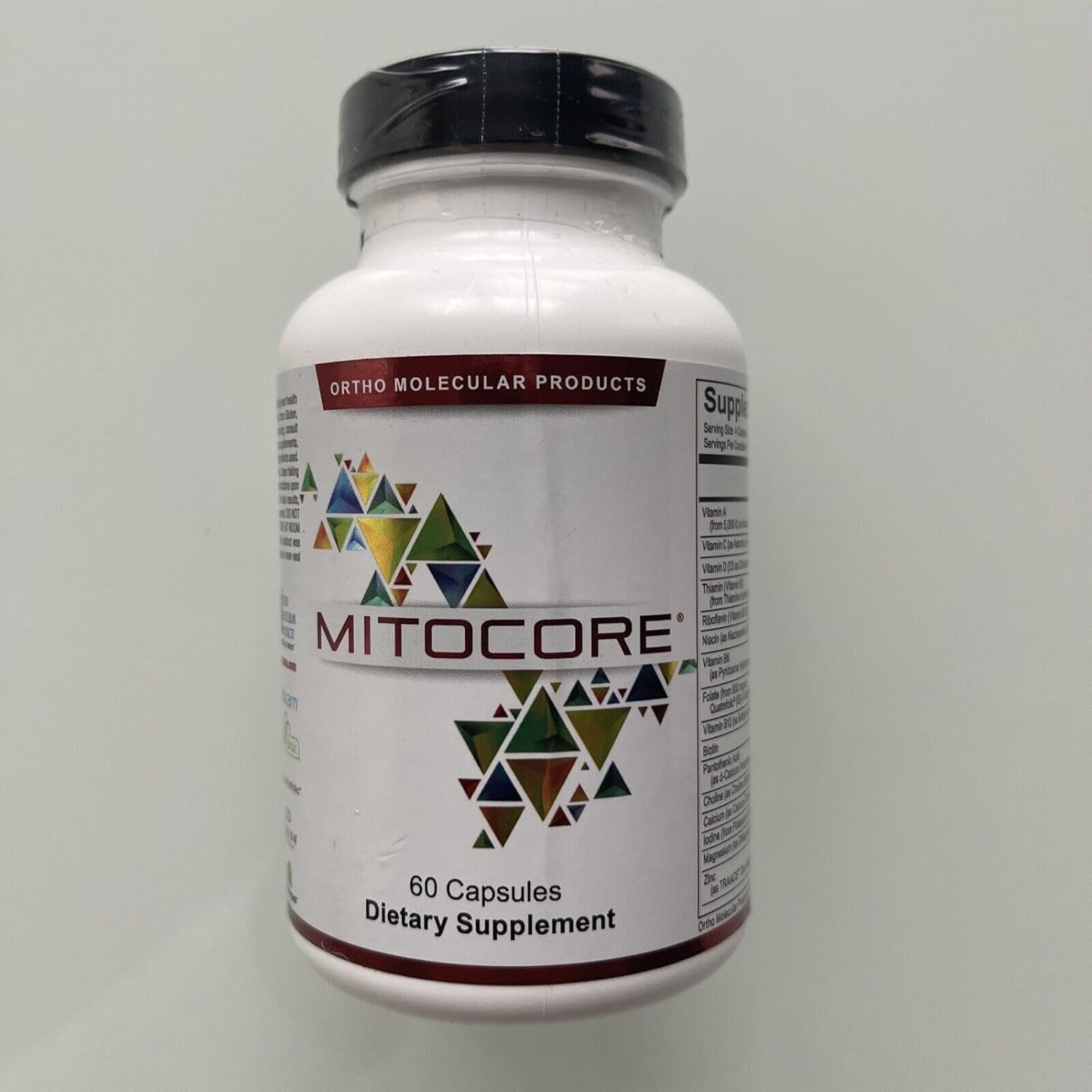 Mitocore 60 Capsules by Ortho Molecular Products - Natural Energy Support Supplement
