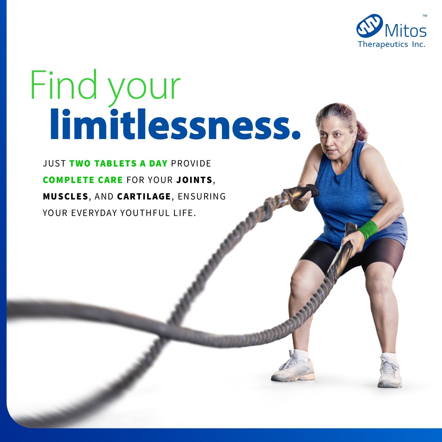 Mitos Joint Flex Supplement for Joint, Muscle, and Cartilage Health | MSM 1500mg & NAG 500mg | 60-Day Satisfaction Guarantee