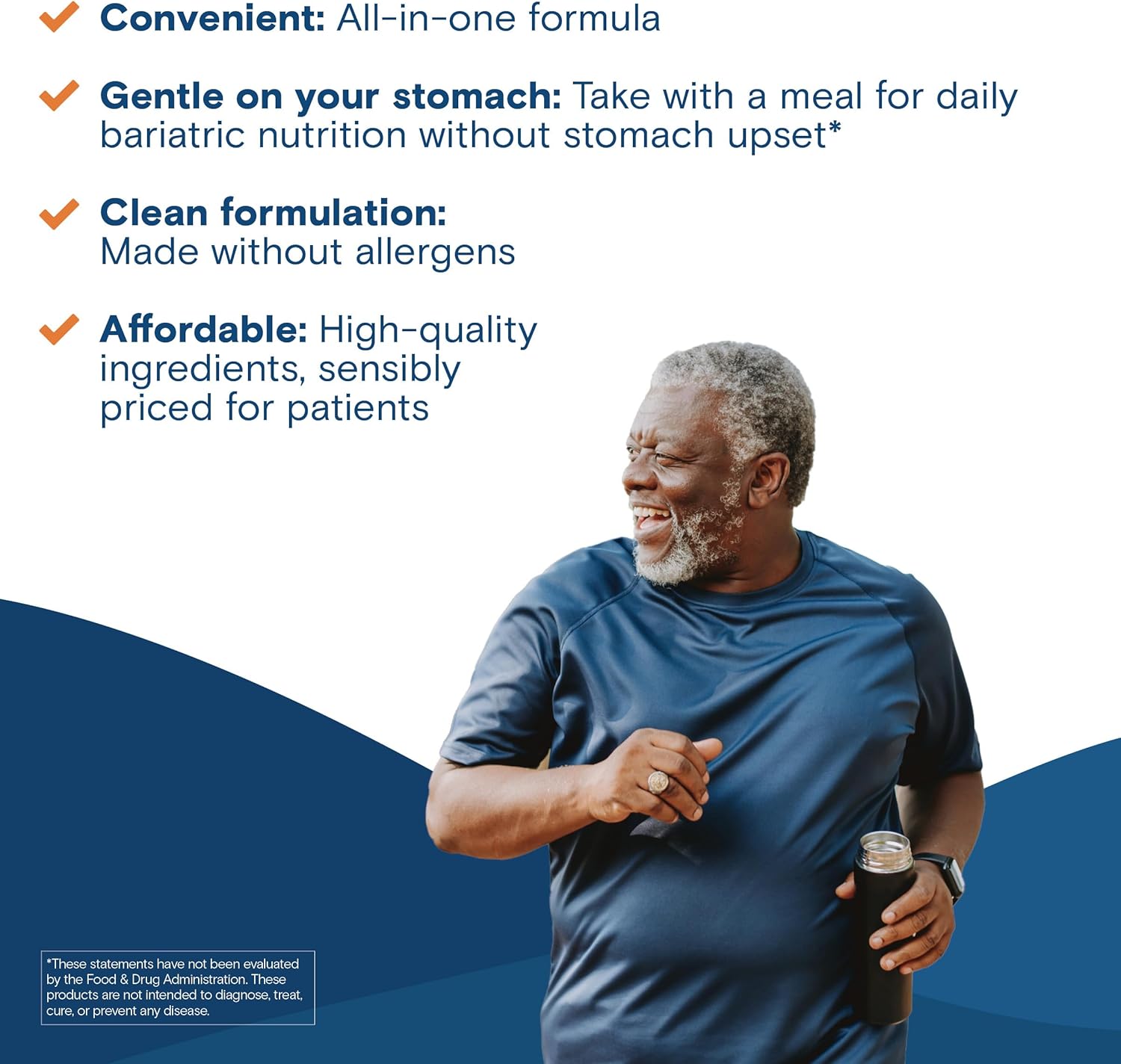 Mixed Berry Bariatric Fusion Chewable Multivitamin with Iron - One Month Supply for Gastric Bypass and Sleeve Gastrectomy