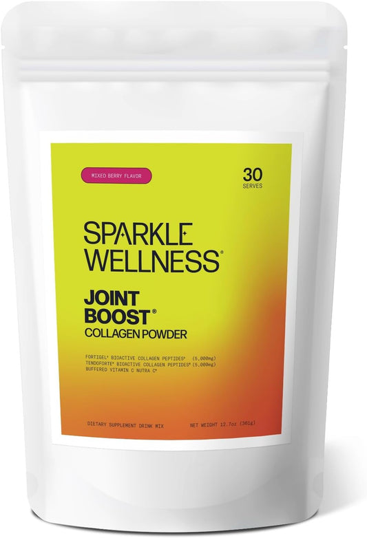 Mixed Berry Collagen Powder with FORTIGEL & TENDOFORTE Peptides for Joint Mobility (30 Servings)