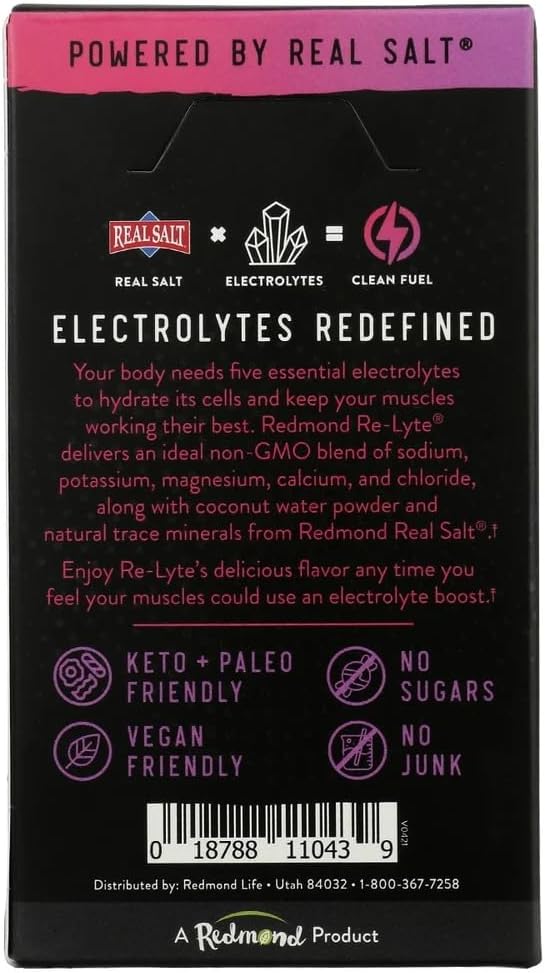 Mixed Berry Electrolyte Drink Mix - 15 Servings Packets, 3.44 oz