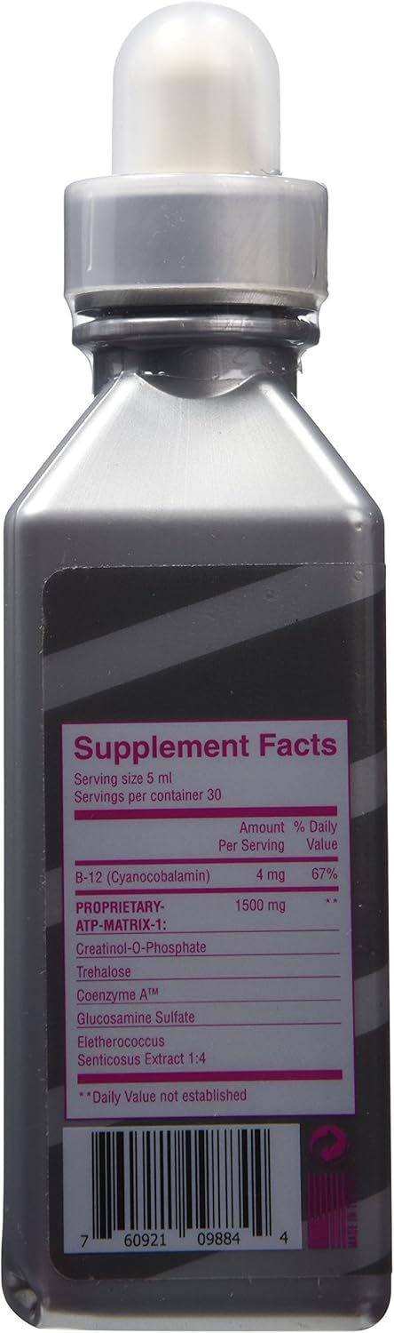 MMUSA ATP Femme Creatine Serum - Boost Workouts with Rapid Energy & Lean Muscle Builder - Cherry, 5.1 Fl Oz