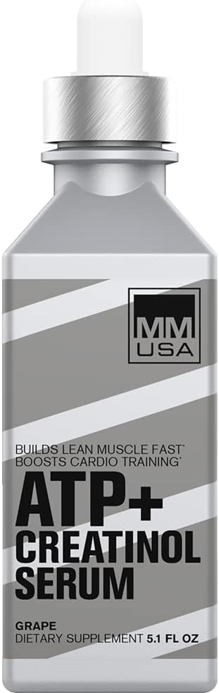 MMUSA ATP+ Men's Creatine Serum for Enhanced Workouts & Recovery - Amino Acids, Vitamins, Joint Support - Top Pre-Workout Solution