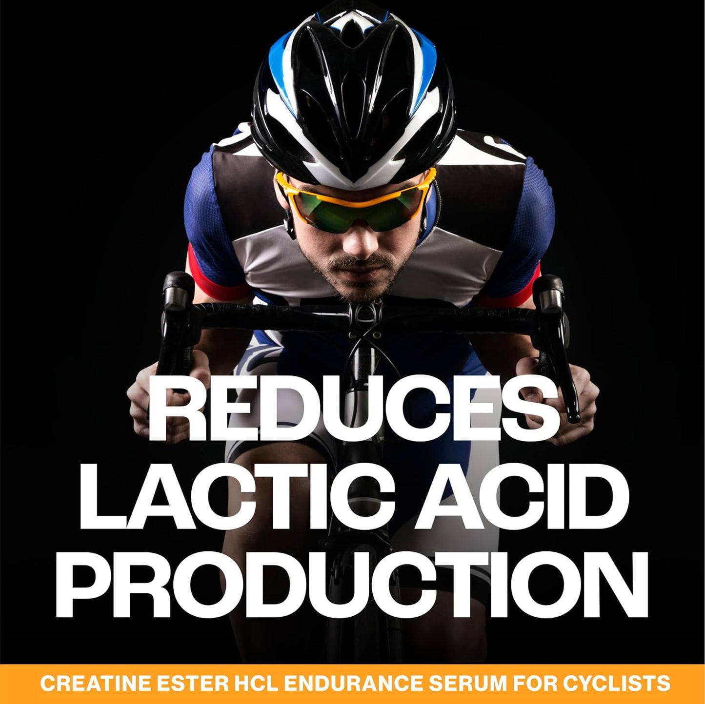 MMUSA Creatine Serum for Cyclists - Enhances Performance, Energy, Stamina, and Focus. Reduces Fatigue and Lactic Acid. Cherry Flavor, 5.1 Fl Oz