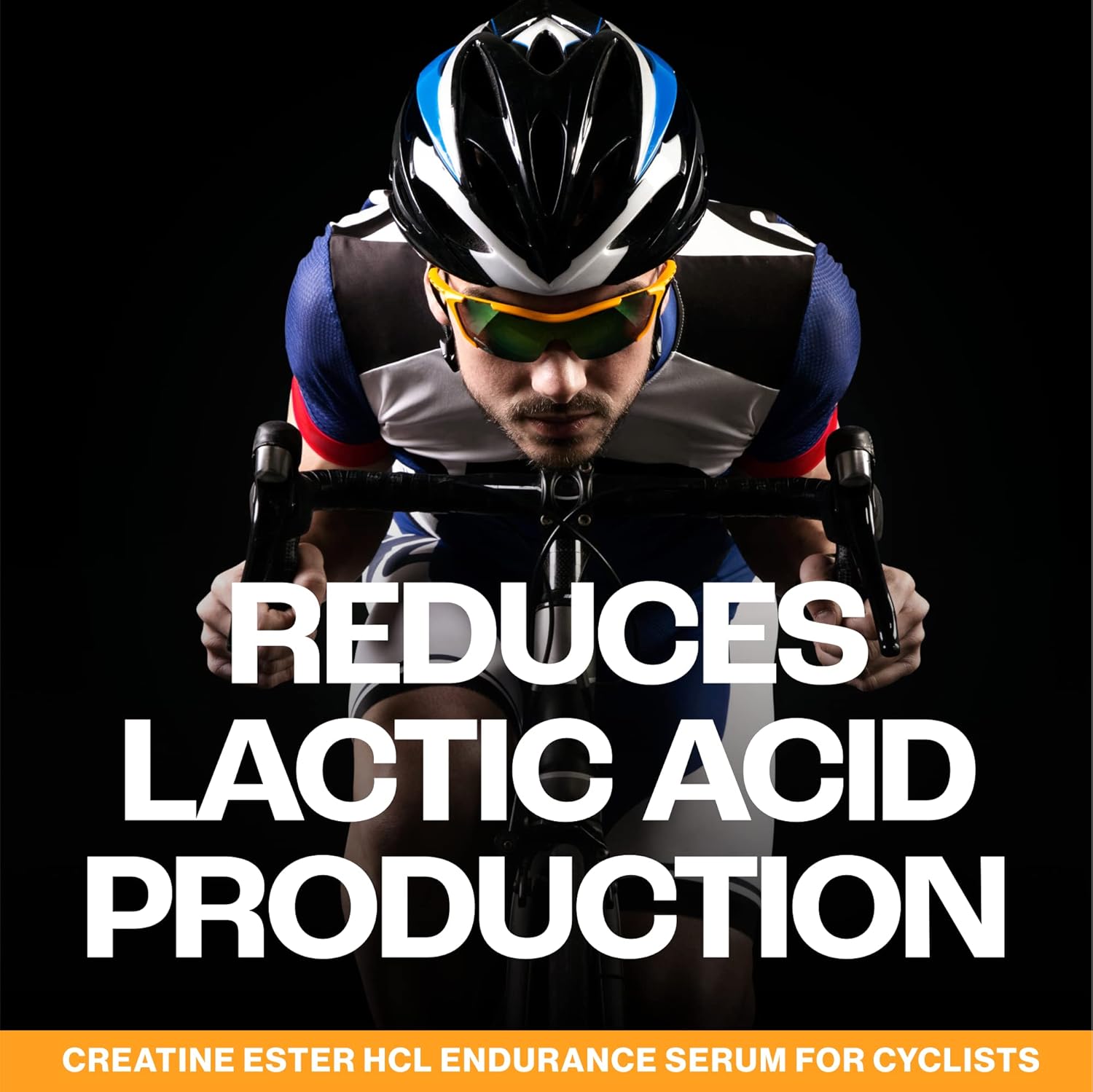 MMUSA Creatine Serum for Cyclists - Enhances Performance, Energy, Stamina, and Focus. Reduces Fatigue and Lactic Acid. Cherry Flavor, 5.1 Fl Oz